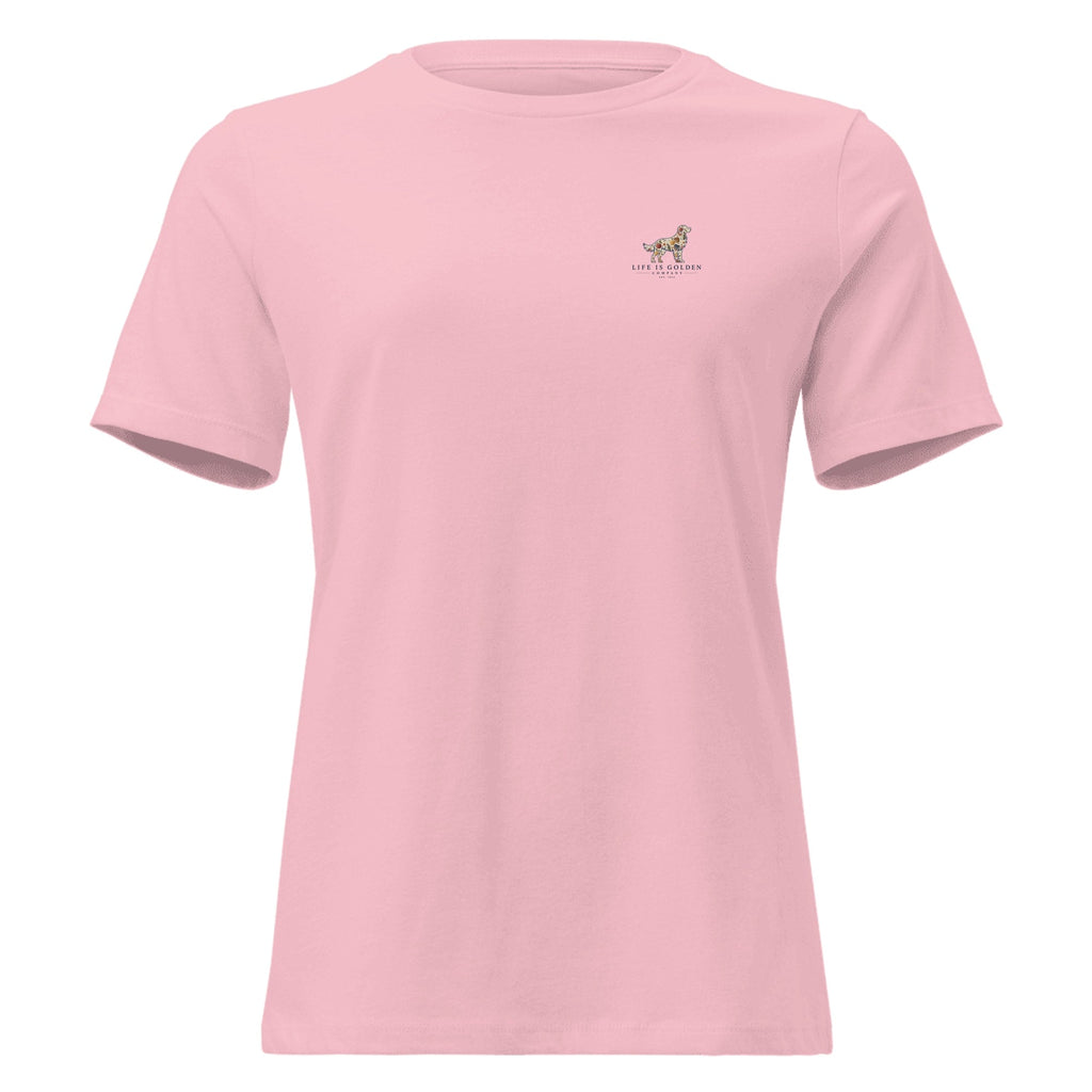 The Cider Run Women's Tee — Pink (front)