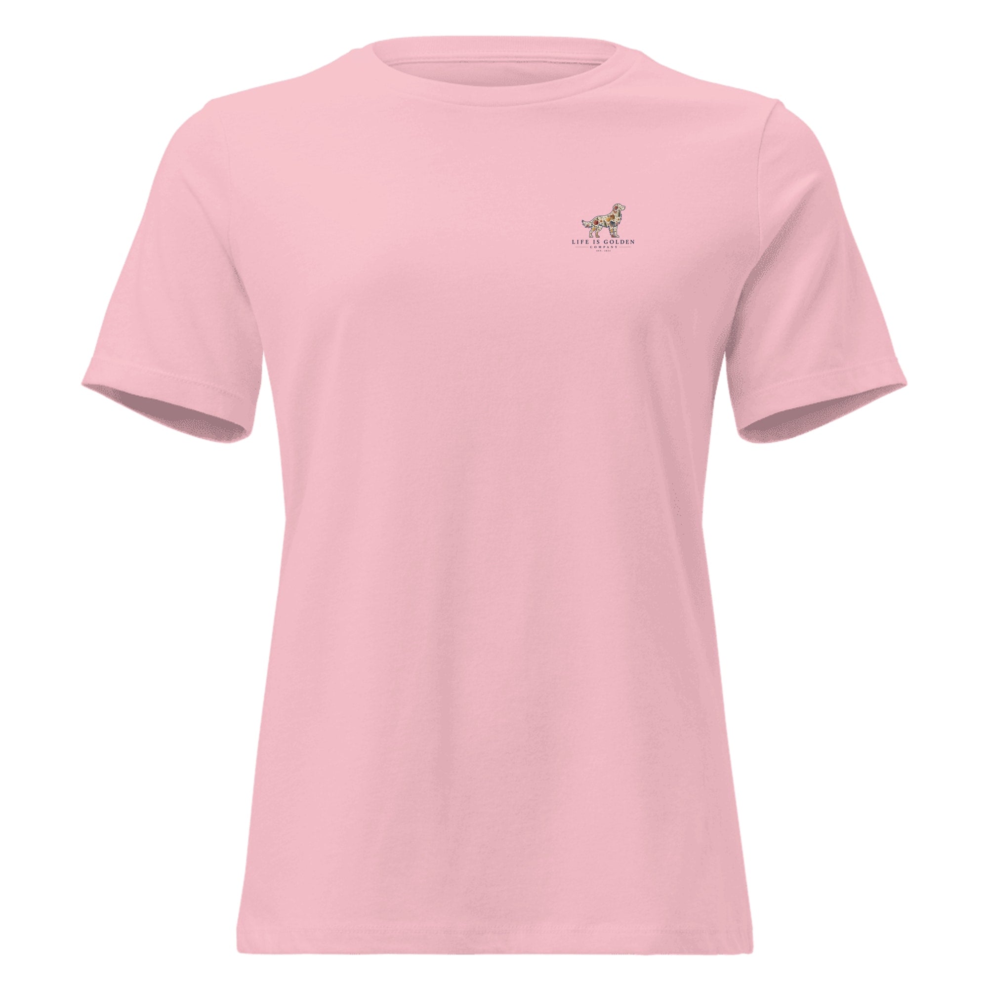 The Cider Run Women's Tee — Pink (front)