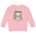 The Board Rider Kids Crewneck — Pink