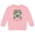 The Market Run Kids Crewneck — Pink