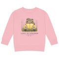 The Wildflower Detour Kids Crewneck — Pink