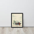 The '68 Framed photo paper poster