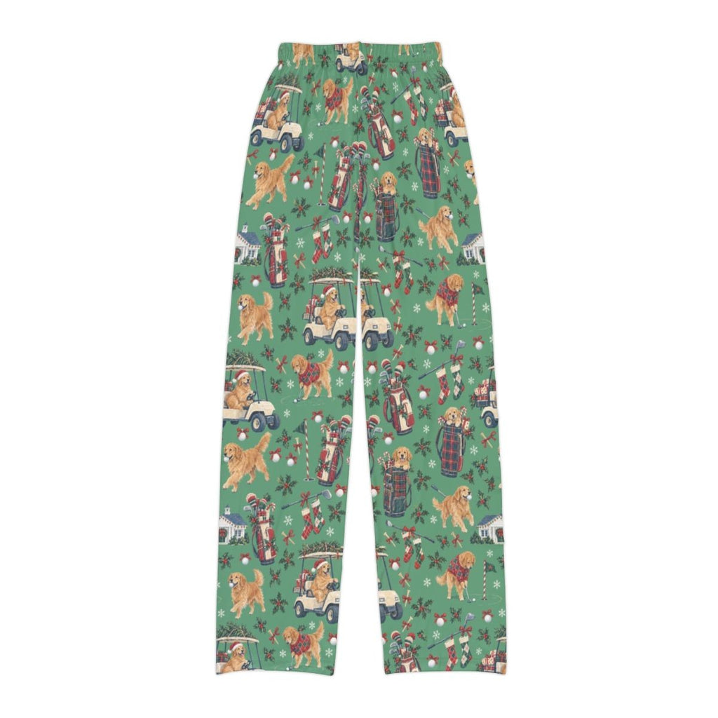 Holiday Rounds Kids' Lounge Pants — Flat back