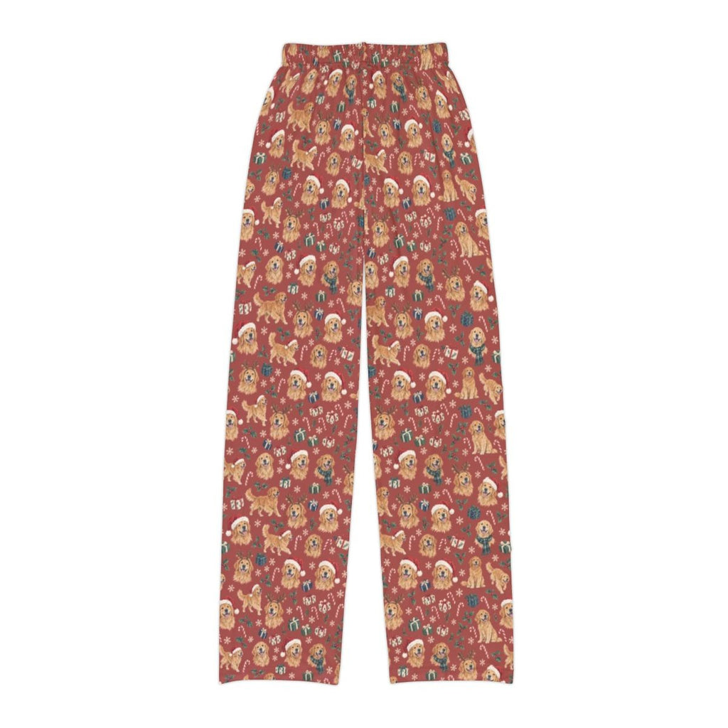 Santa Paws Kids' Lounge Pants — Flat back