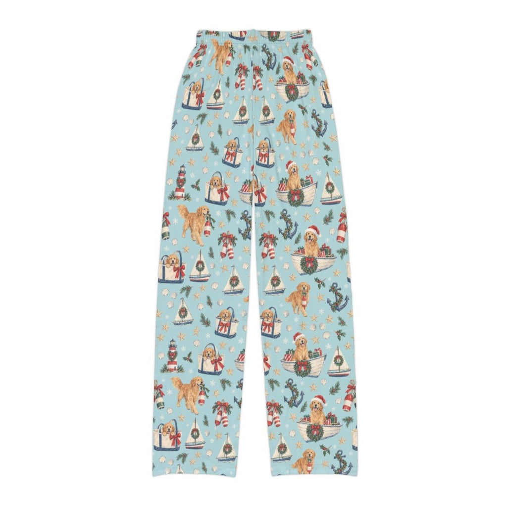 Holiday Harbor Kids' Lounge Pants — Flat back