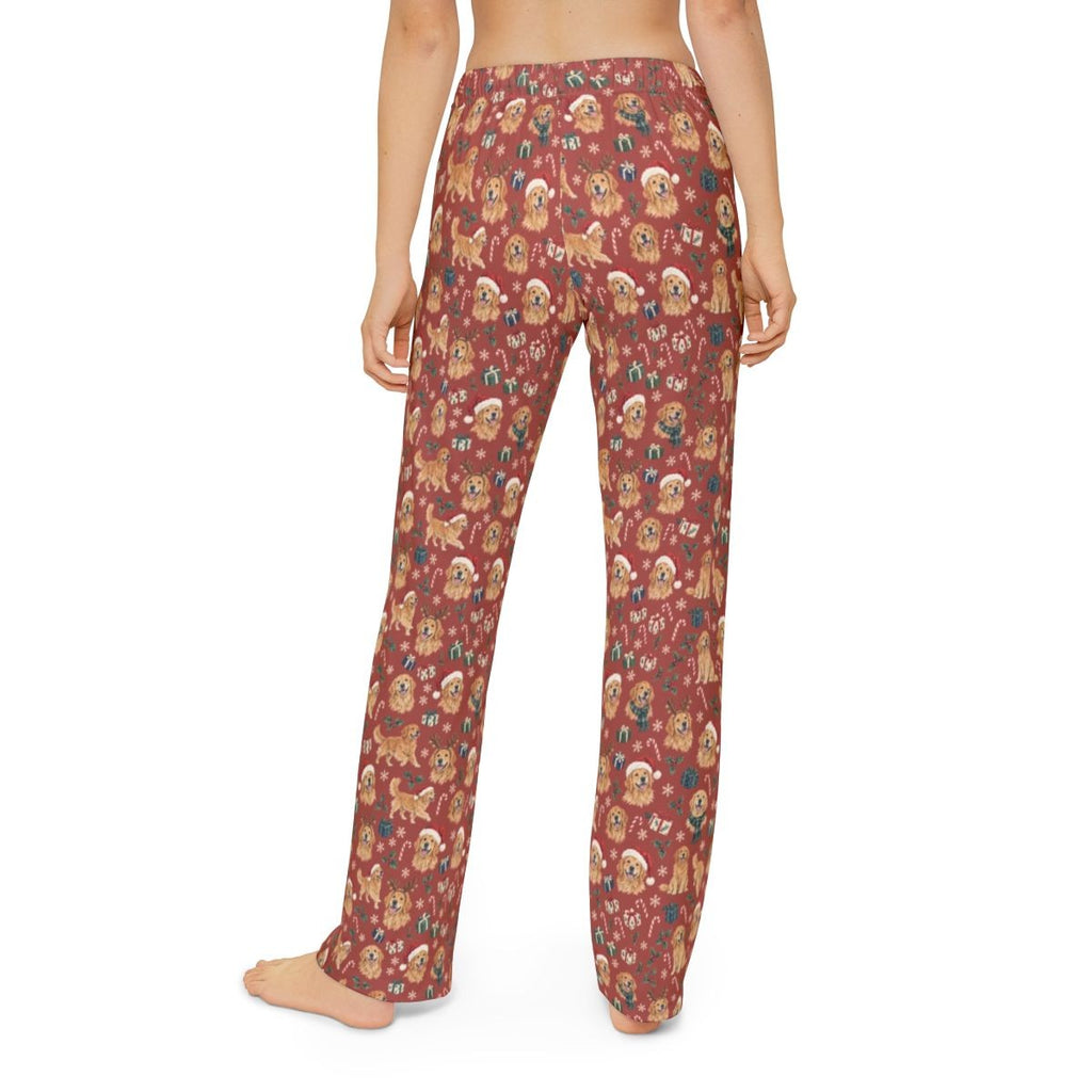 Santa Paws Kids' Lounge Pants — Model back