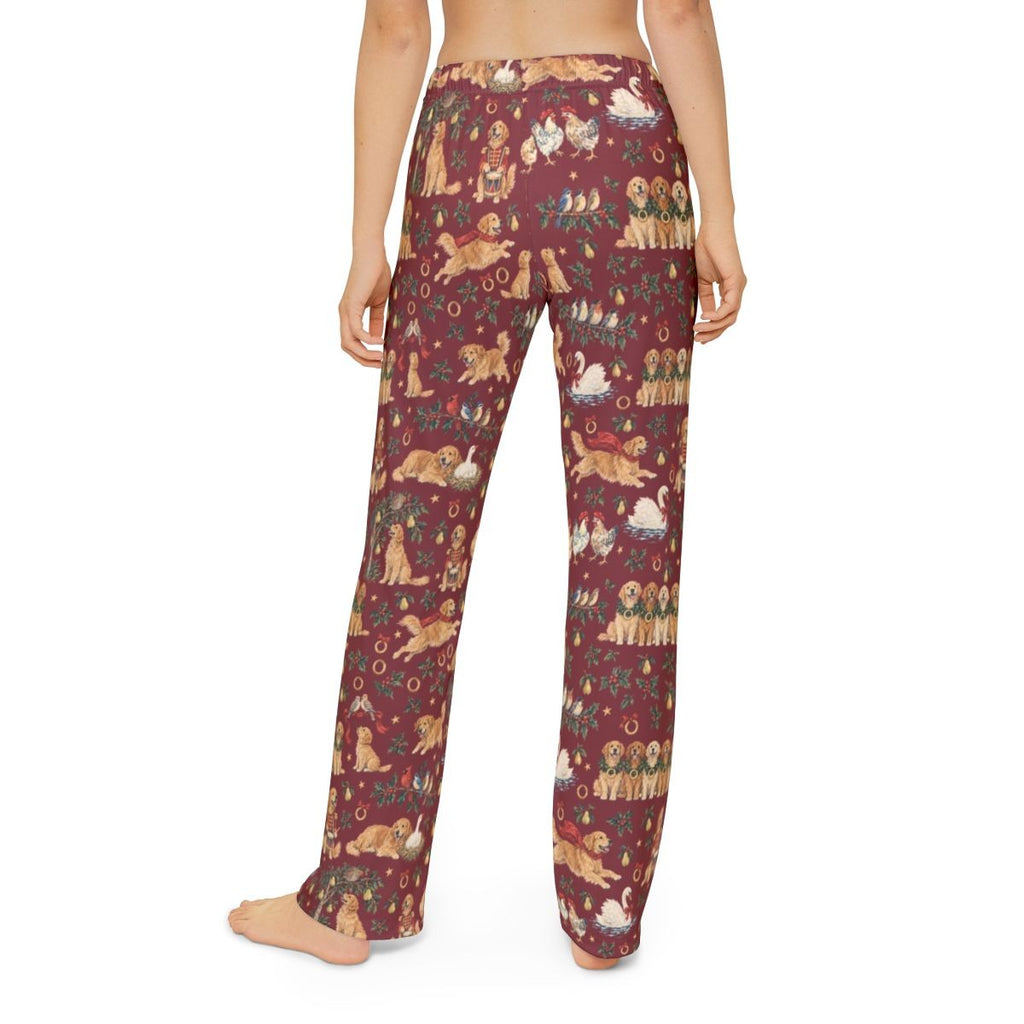 Five Golden Rings Kids' Lounge Pants — Model back