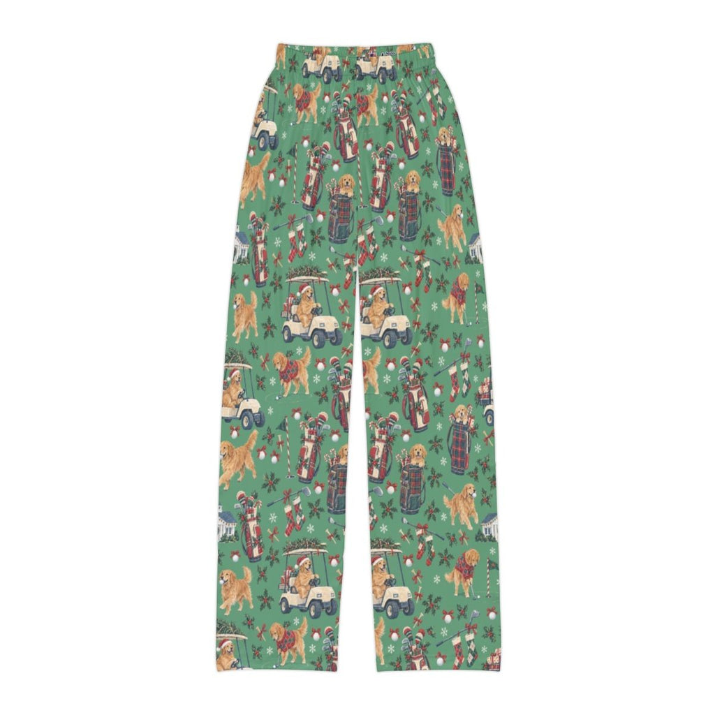 Holiday Rounds Kids' Lounge Pants — Flat front