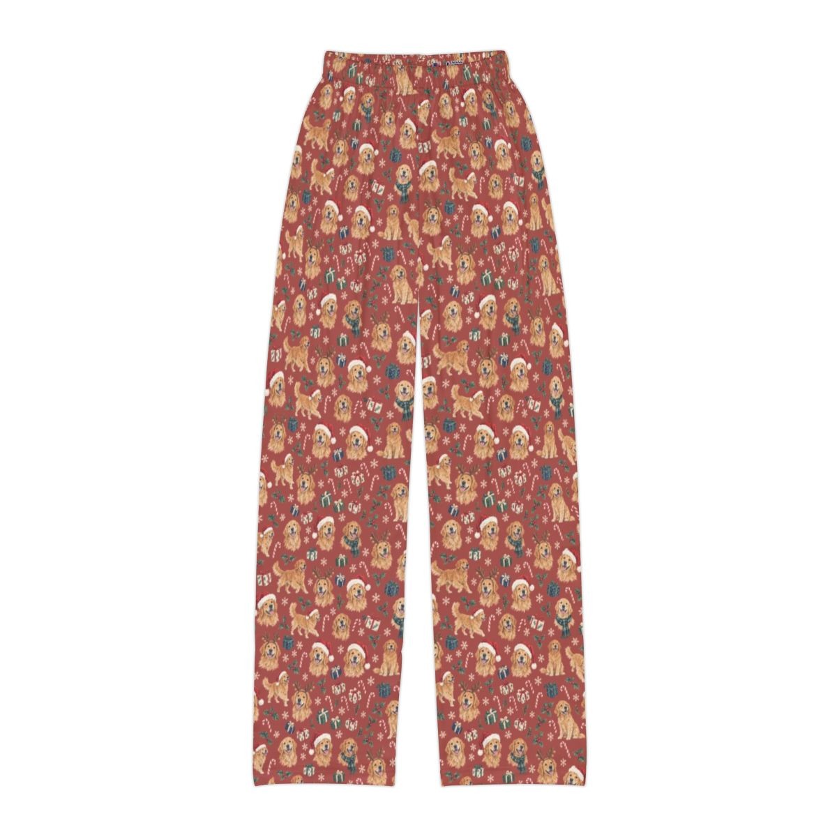Santa Paws Kids' Lounge Pants — Flat front