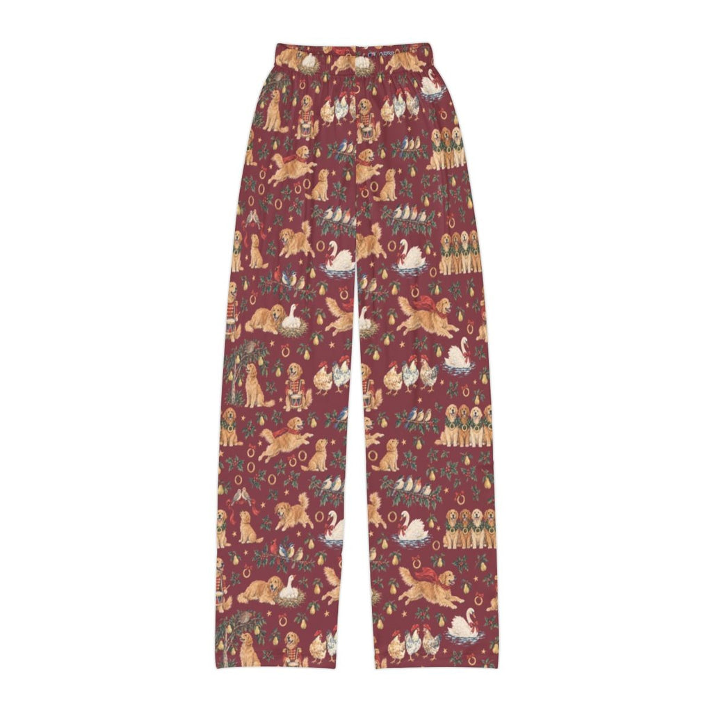 Five Golden Rings Kids' Lounge Pants — Flat front
