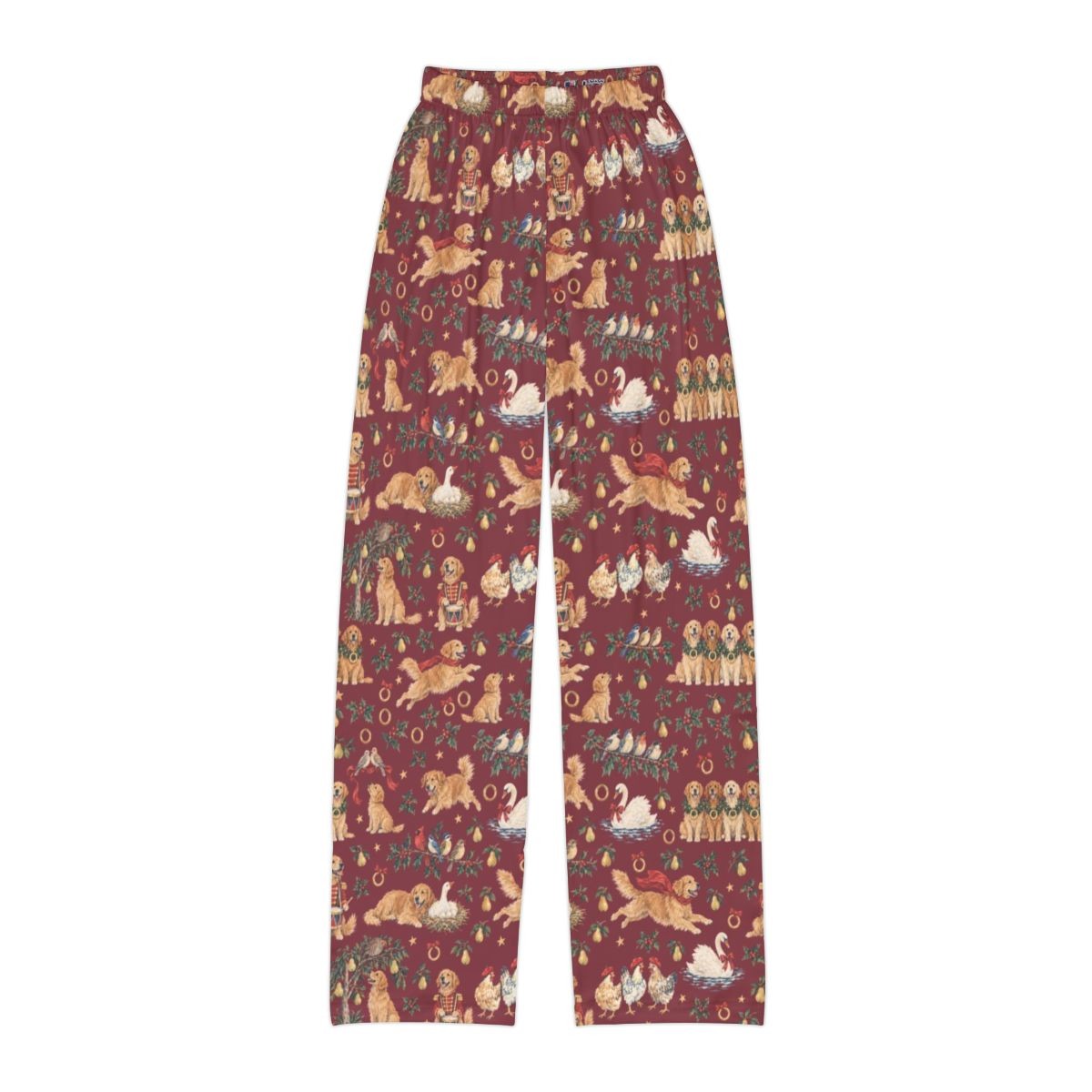 Five Golden Rings Kids' Lounge Pants — Flat front