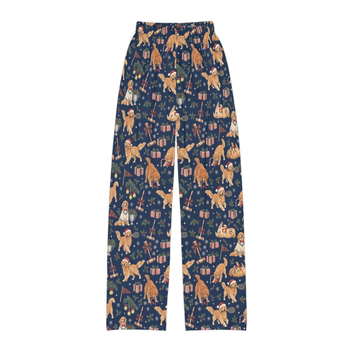 Christmas at the Club Kids' Lounge Pants — Flat front