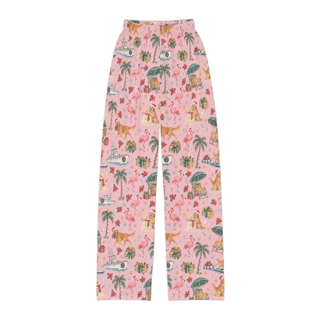 Sunshine State Santa Kids' Lounge Pants — Flat front