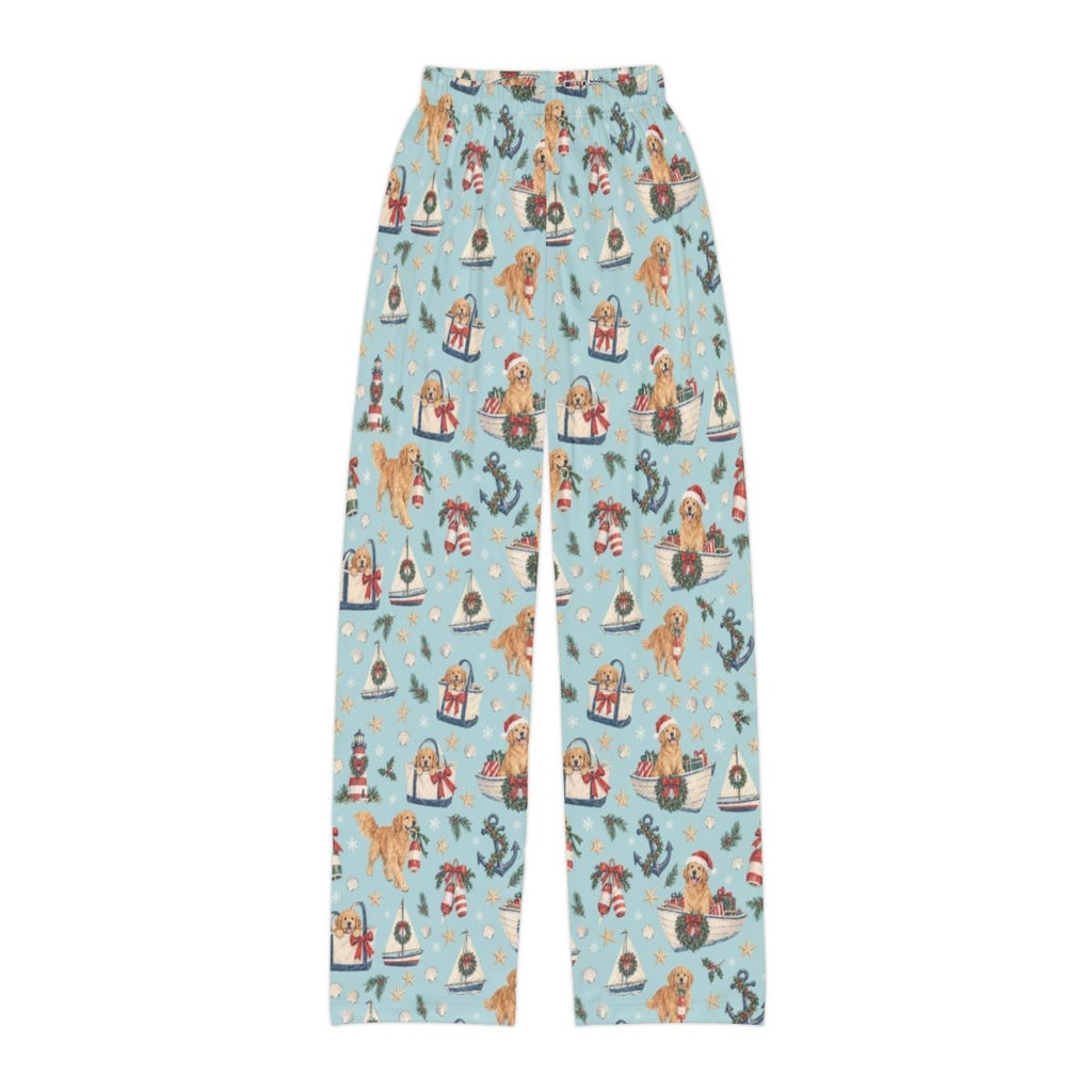Holiday Harbor Kids' Lounge Pants — Flat front