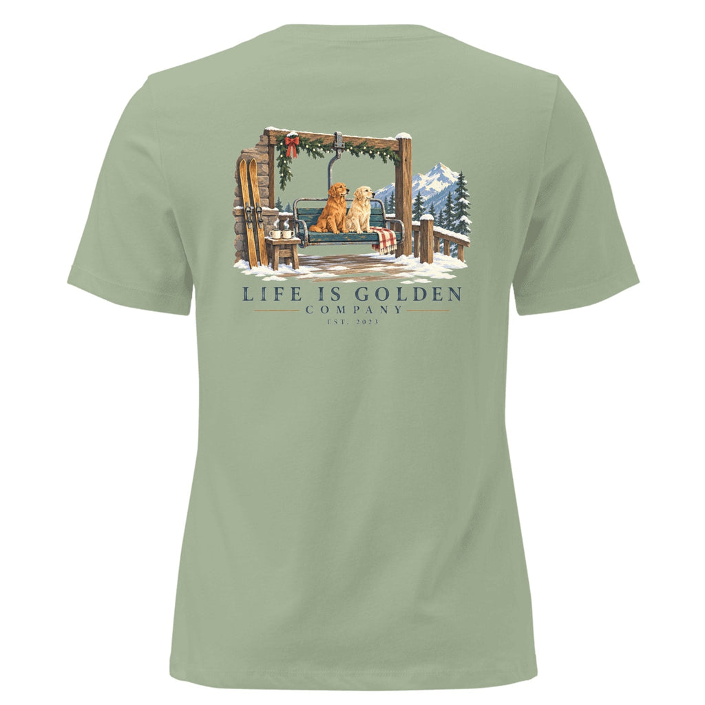 First Chair Women's Relaxed Tee — Sage
