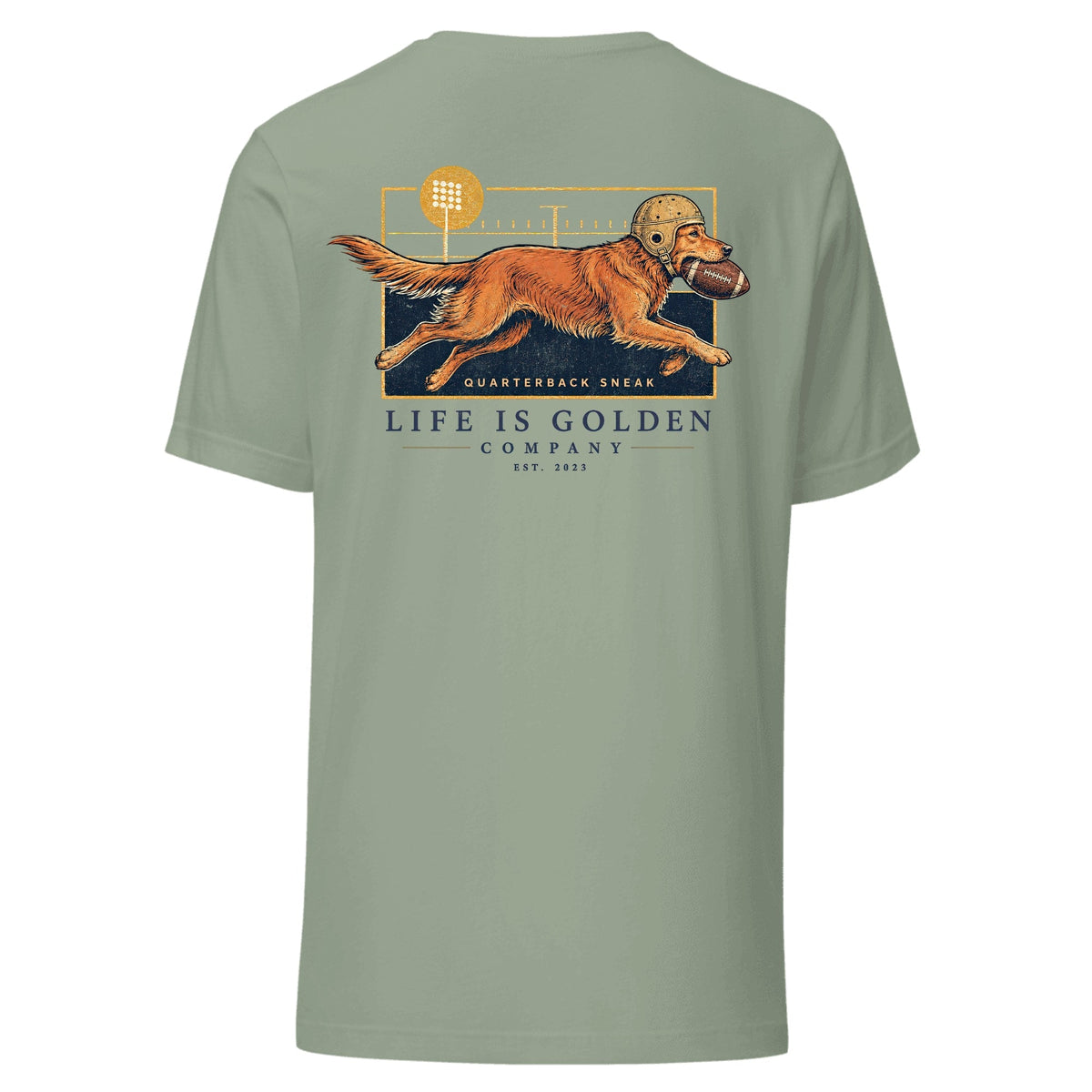 The Goal Line Tee — Sage