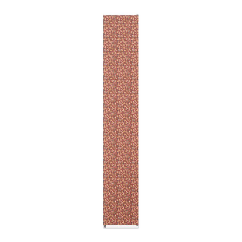 Santa Paws Wrapping Paper — the full 15 ft roll