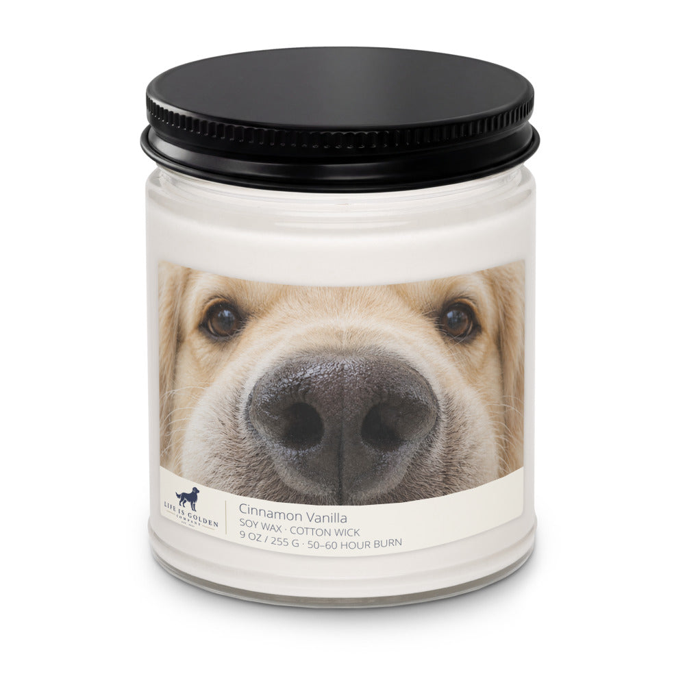 Golden Boop — English Cream Cinnamon Vanilla Candle — Cinnamon Vanilla (view 2)