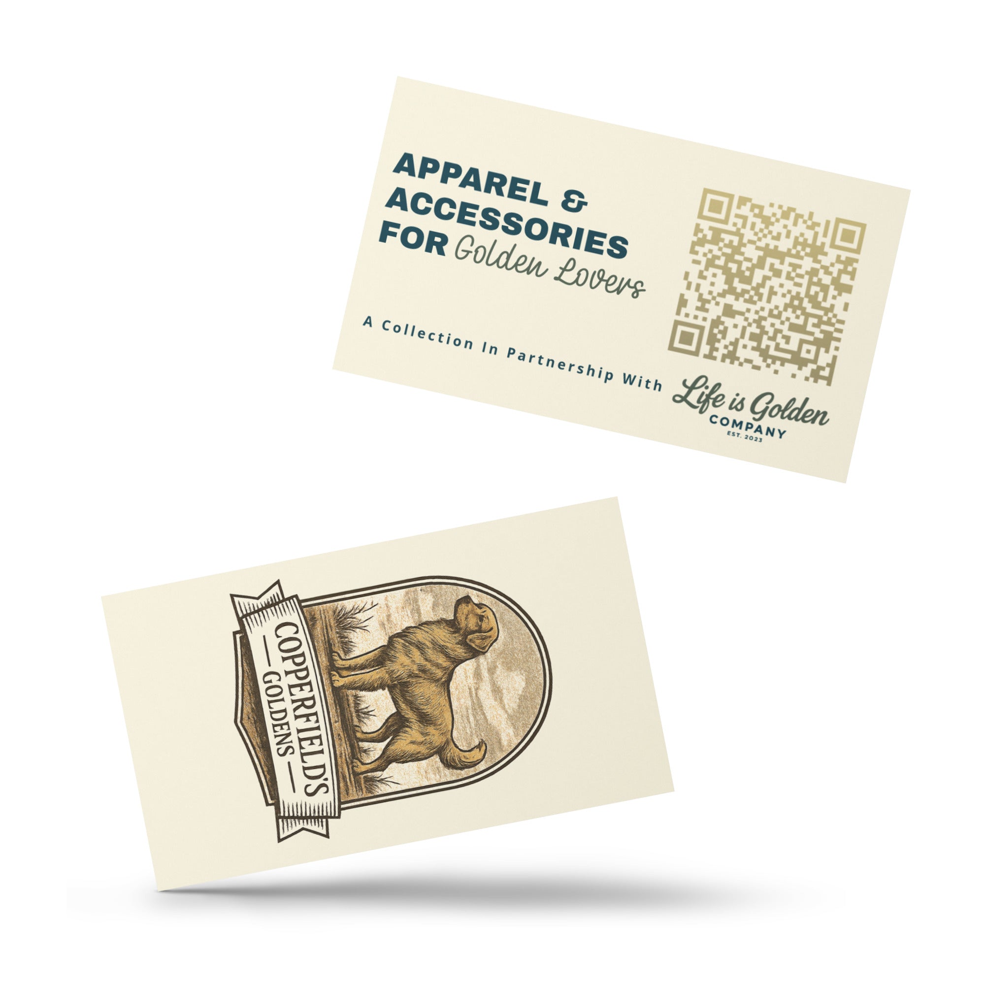 Copperfield's Goldens Referral Cards
