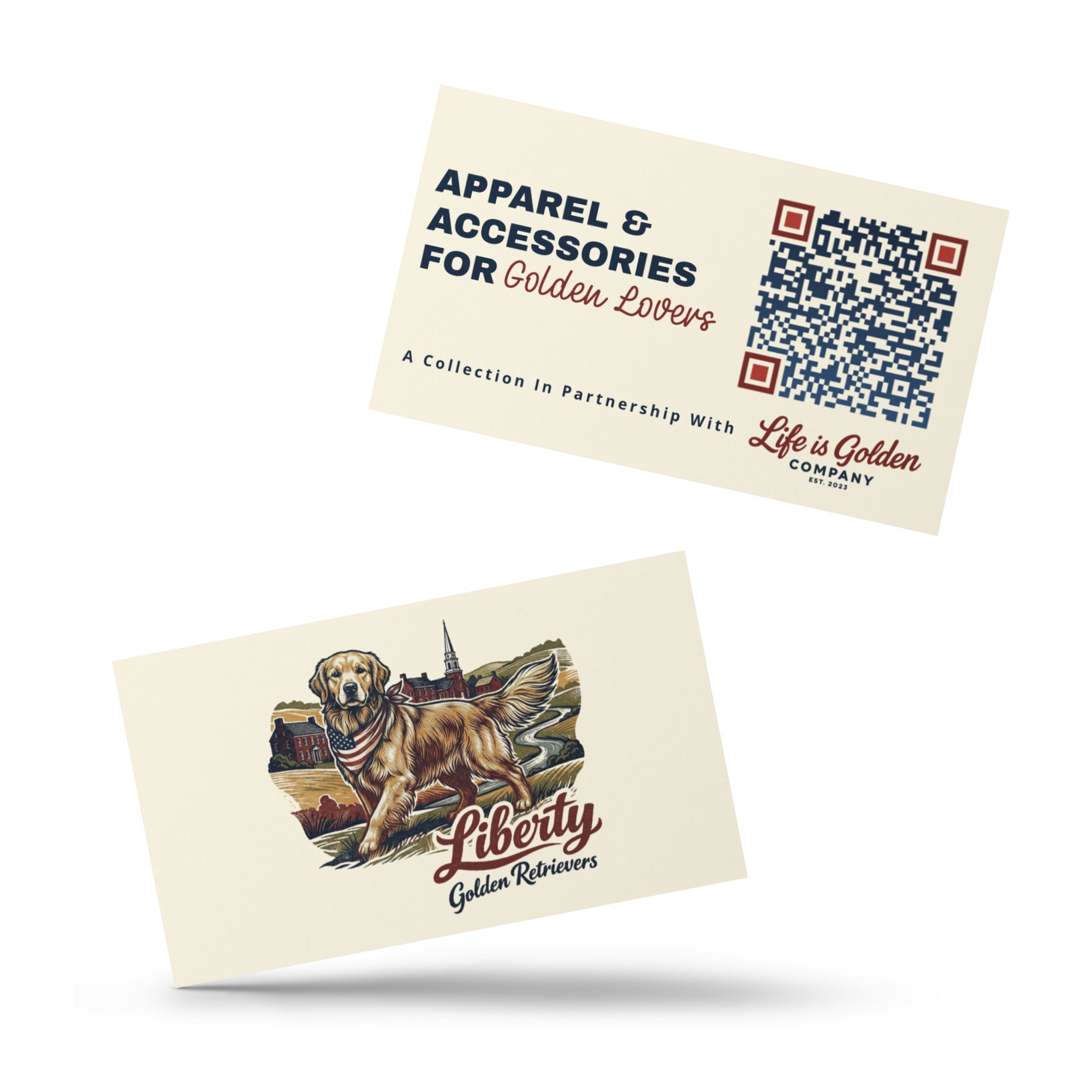 Liberty Golden Retrievers Referral Cards