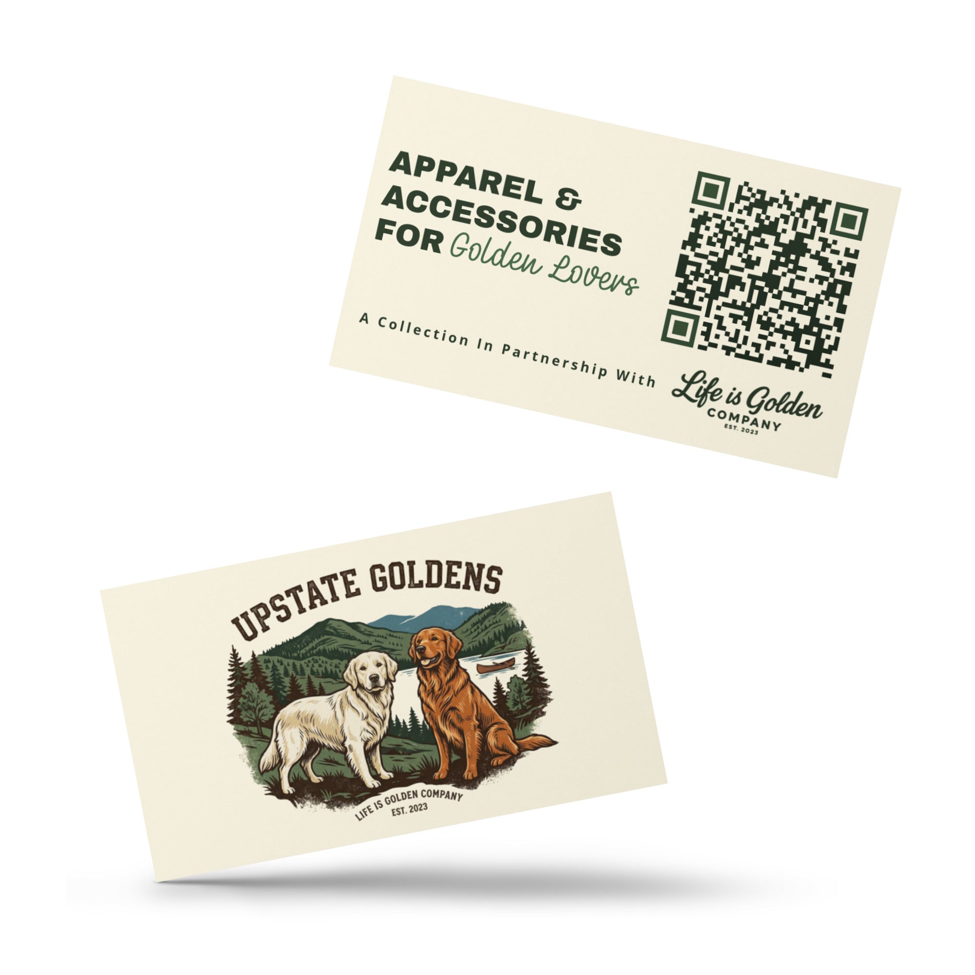 Upstate Goldens z Referral Cards