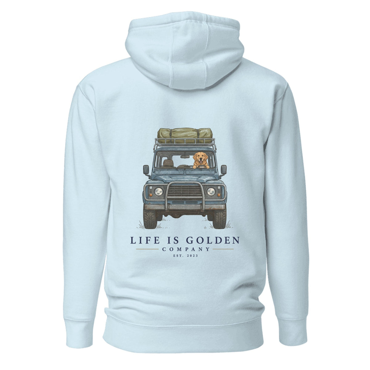 The Base Camp Hoodie — Sky Blue