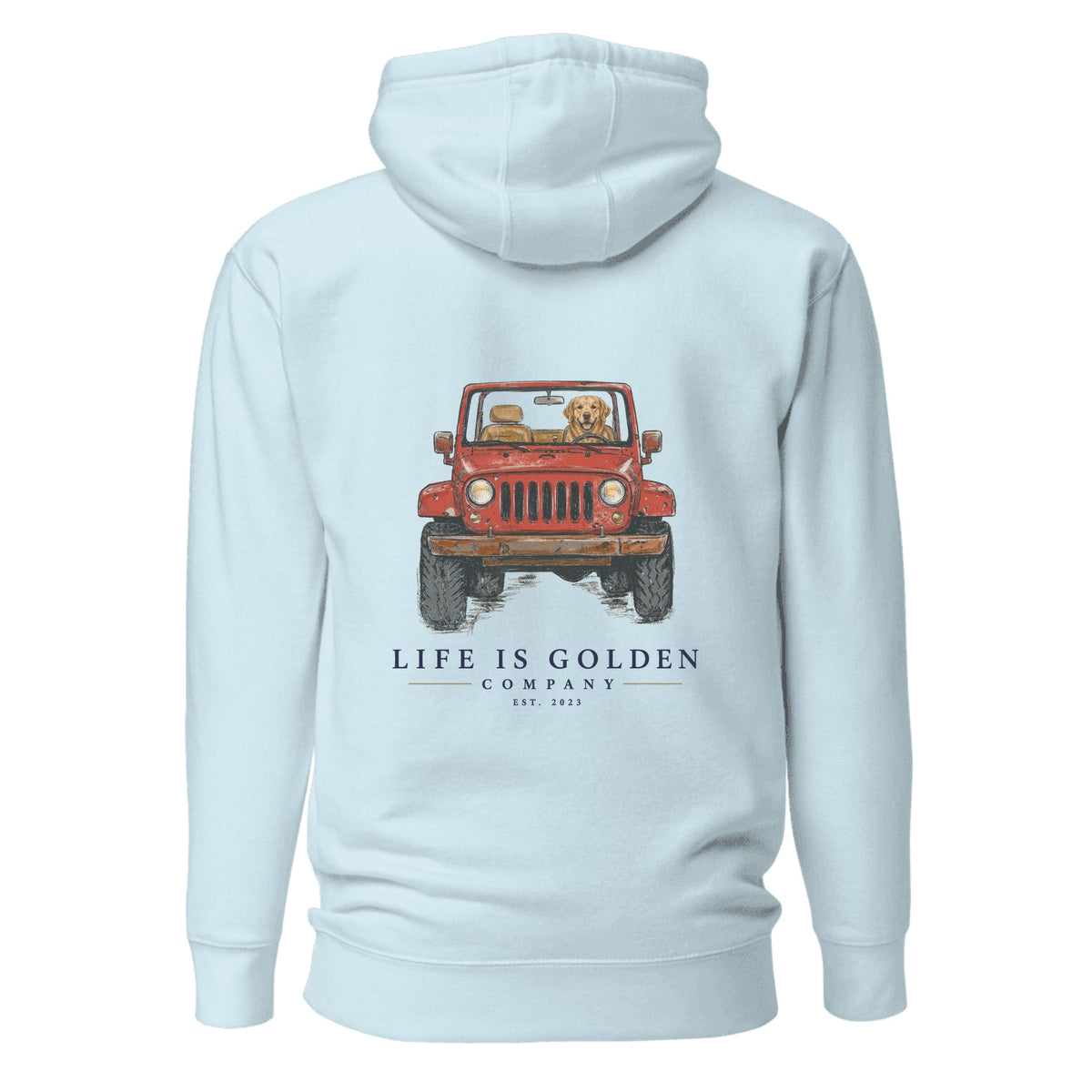 The Top-Down Run Hoodie — Sky Blue