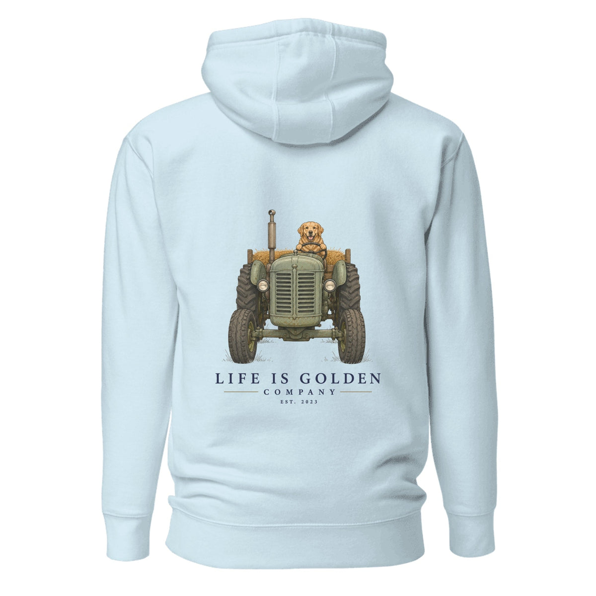 The Hay Haul Hoodie — Sky Blue