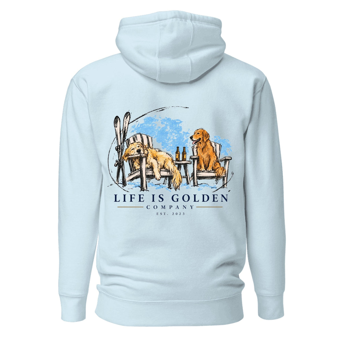 Last Chair Hoodie — Sky Blue