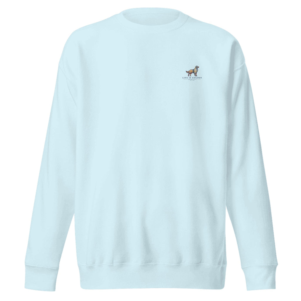 The Tartan — Sky Blue (front)