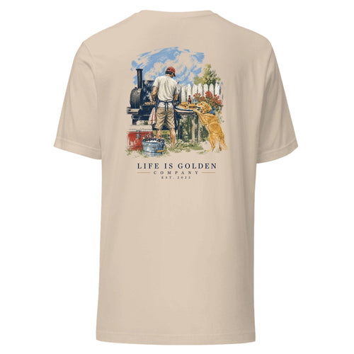 The Pitmaster Tee — Soft Cream