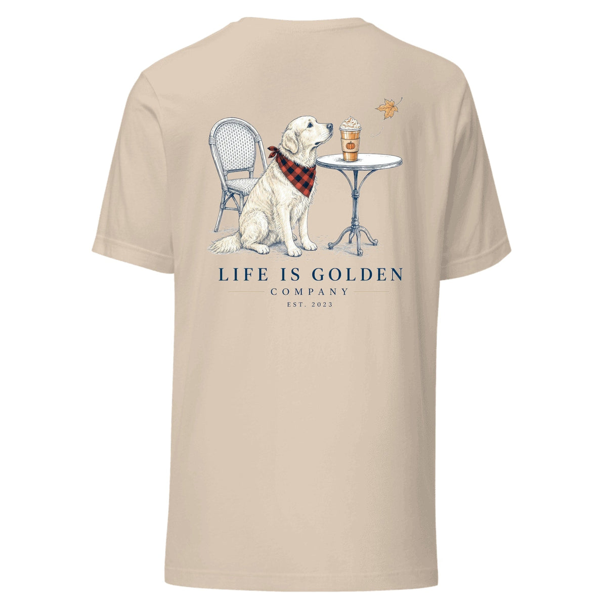 The Pumpkin Spice Tee — Soft Cream