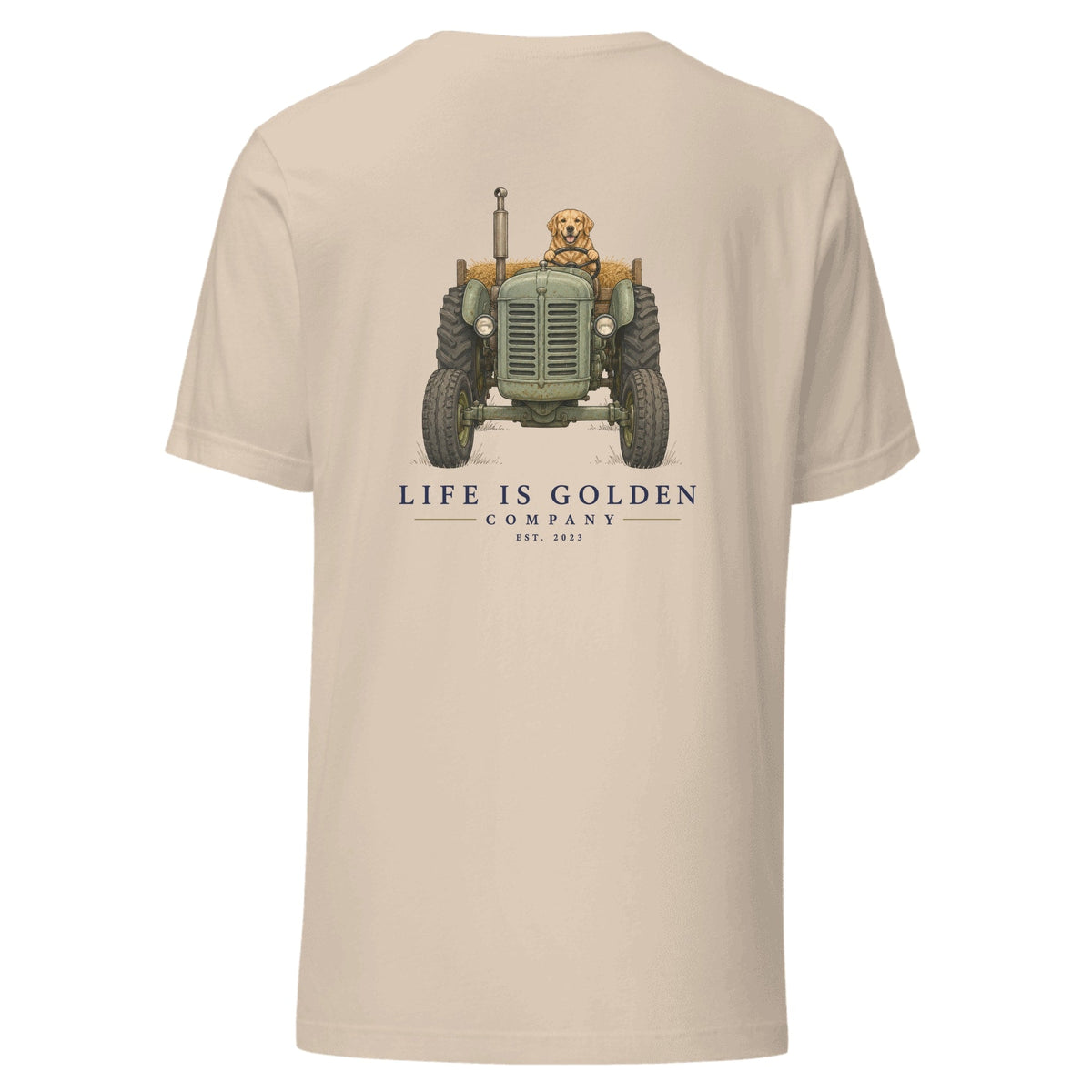 The Hay Haul Tee — Soft Cream