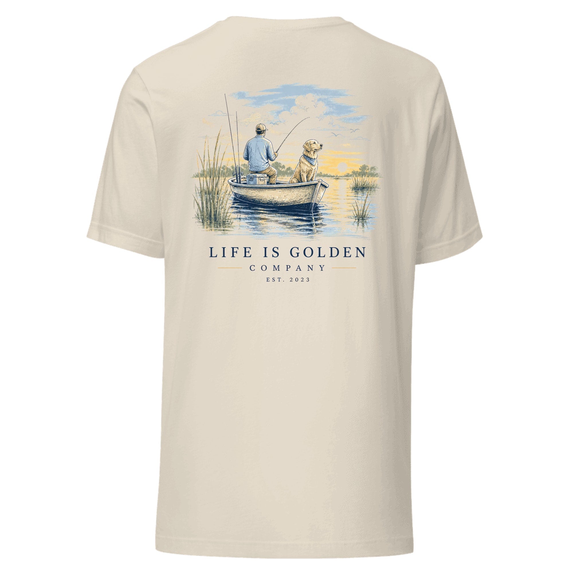 The First Mate Tee — Soft Cream