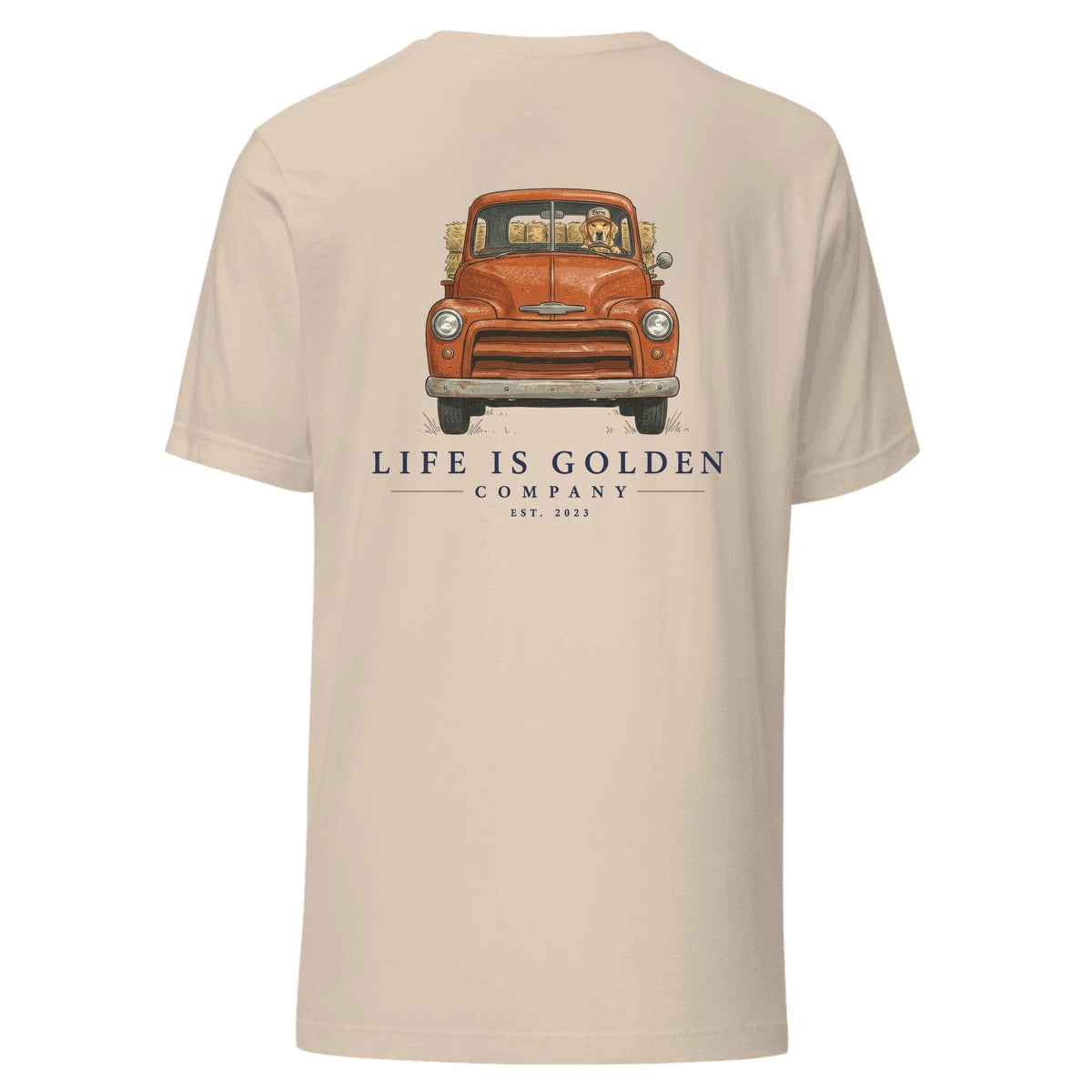 The Barn Chore Tee — Soft Cream