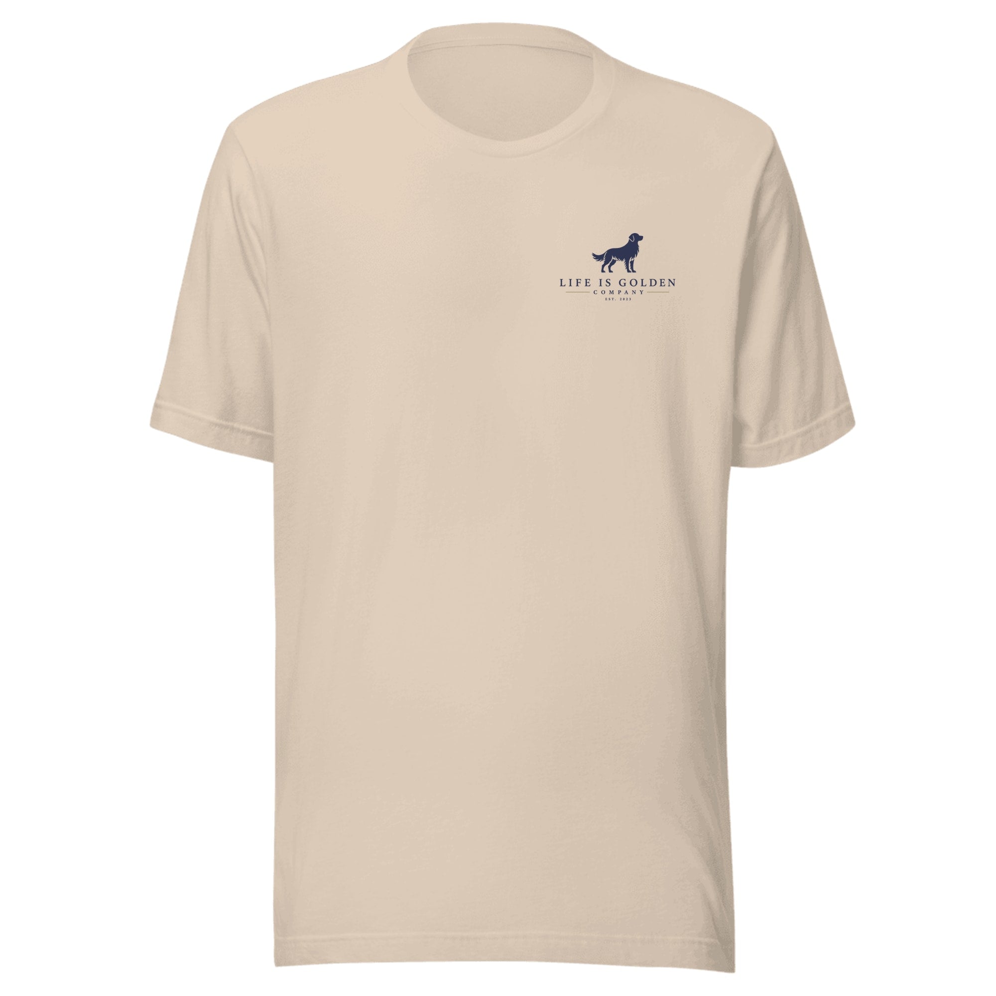 Brewmaster Tee — Soft Cream (front)