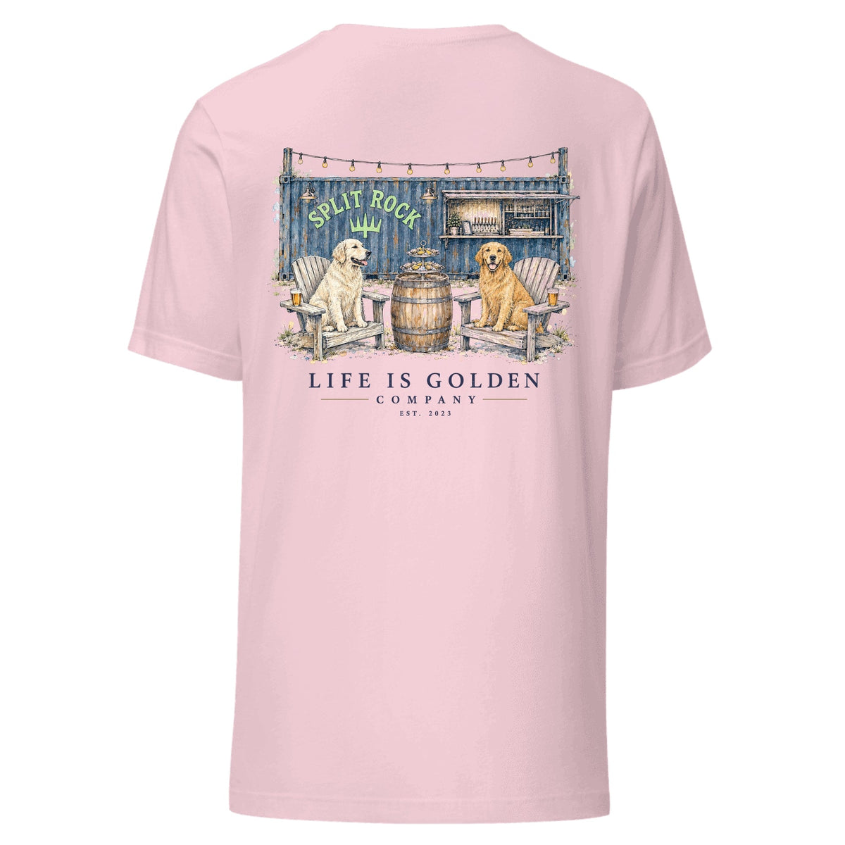 The Raw Bar Tee — Soft Pink