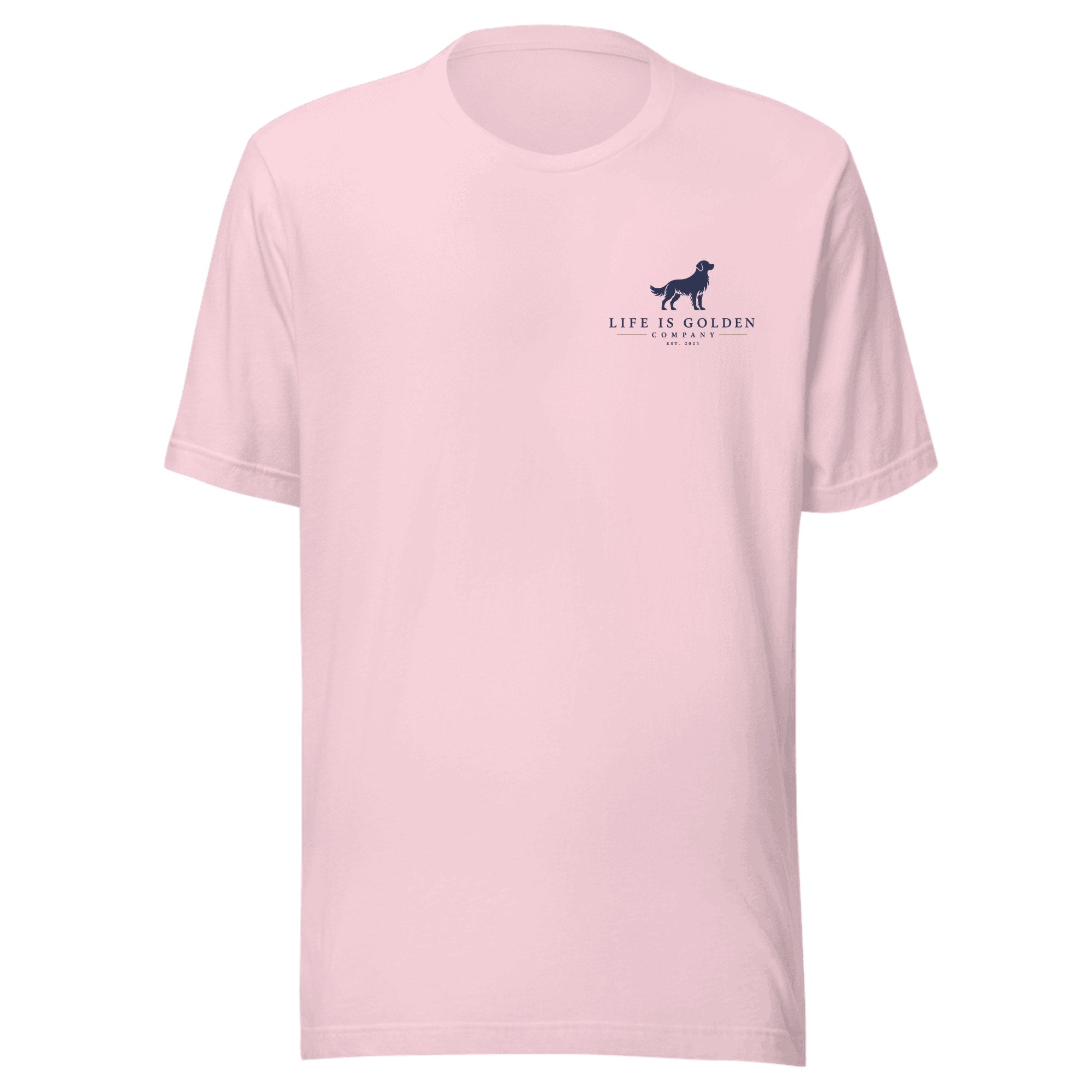 The Wildflower Detour II Tee — Soft Pink (front)