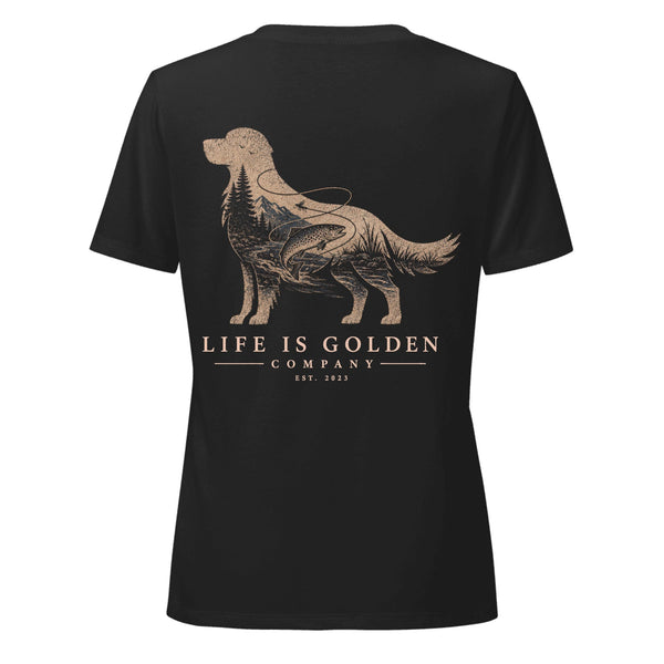 The Riverbend Golden Women's V-Neck