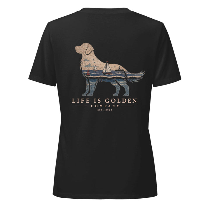 The Harborside Golden Women's V-Neck