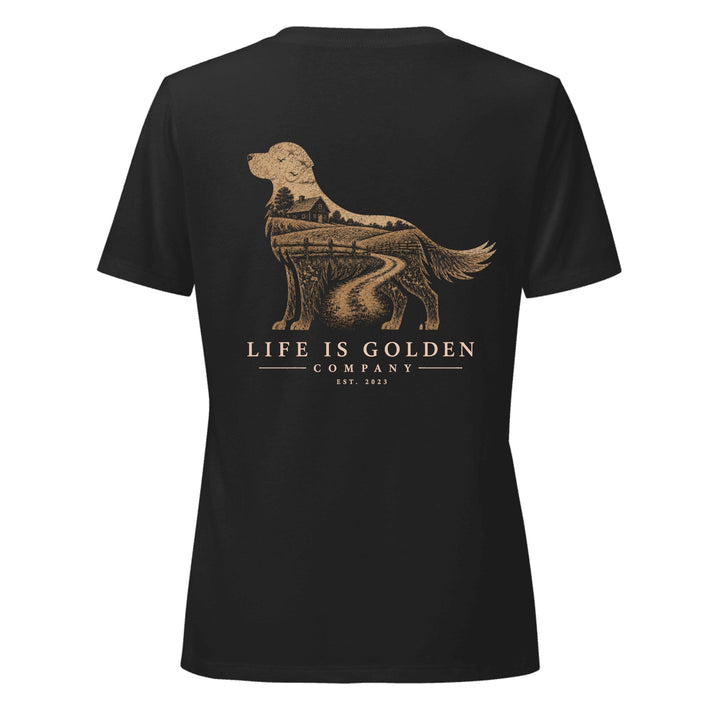 The Homestead Golden Women's V-Neck