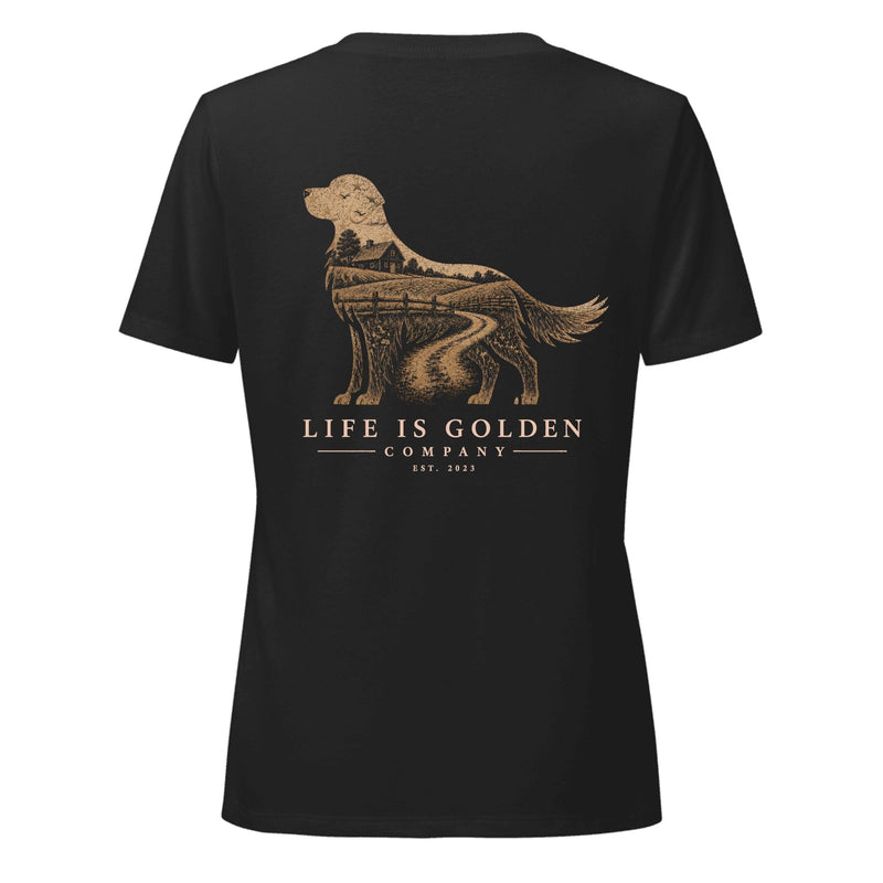 The Homestead Golden Women's V-Neck