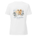 Custom #15885 Women's V-Neck — Solid White Blend