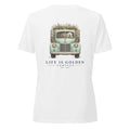 The Market Run Women's V-Neck — Solid White Blend