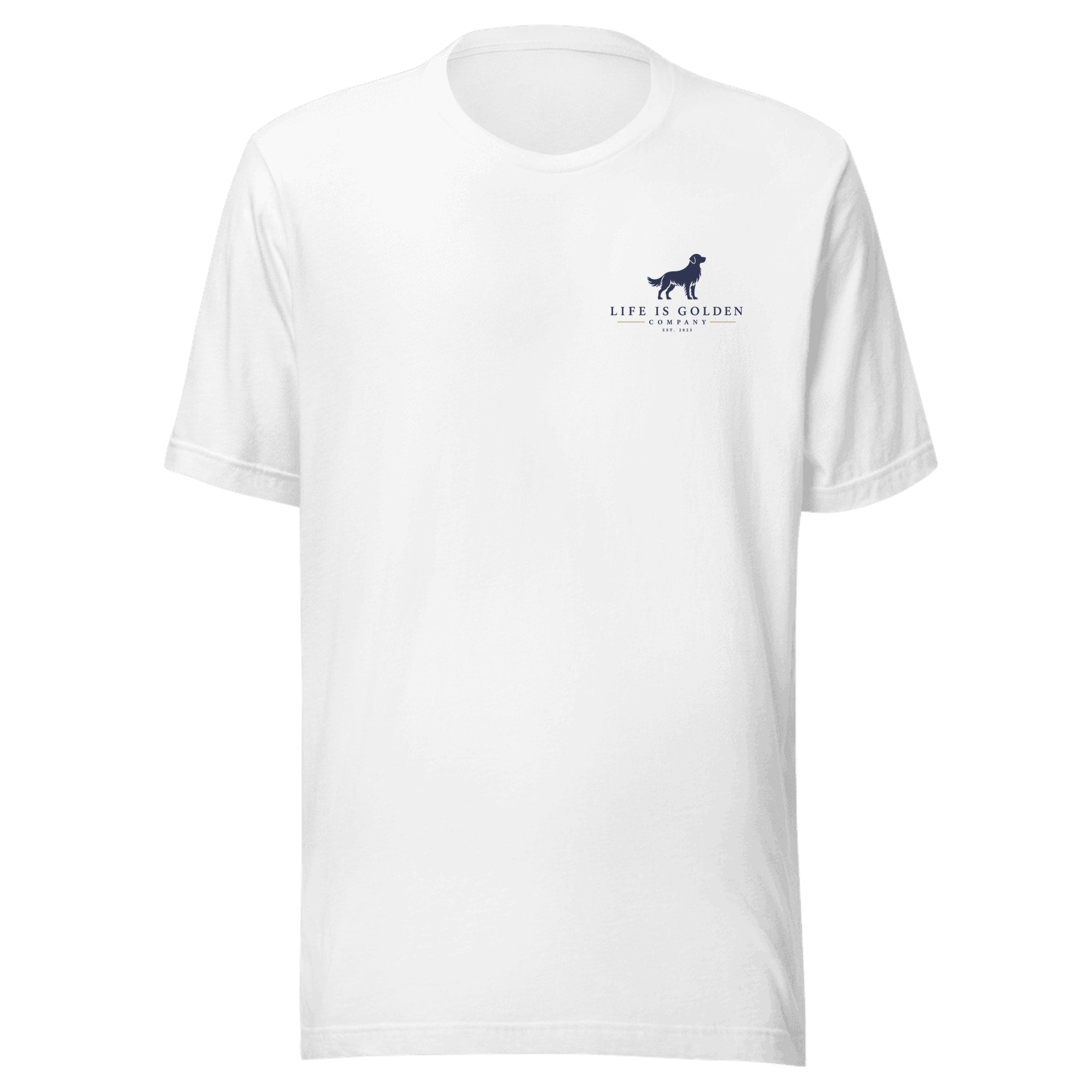 The Deli Manager Tee — Solid White Blend (front)