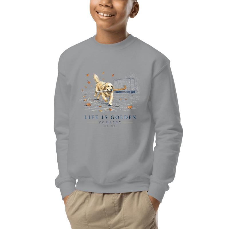 The Field Hockey Youth Crewneck
