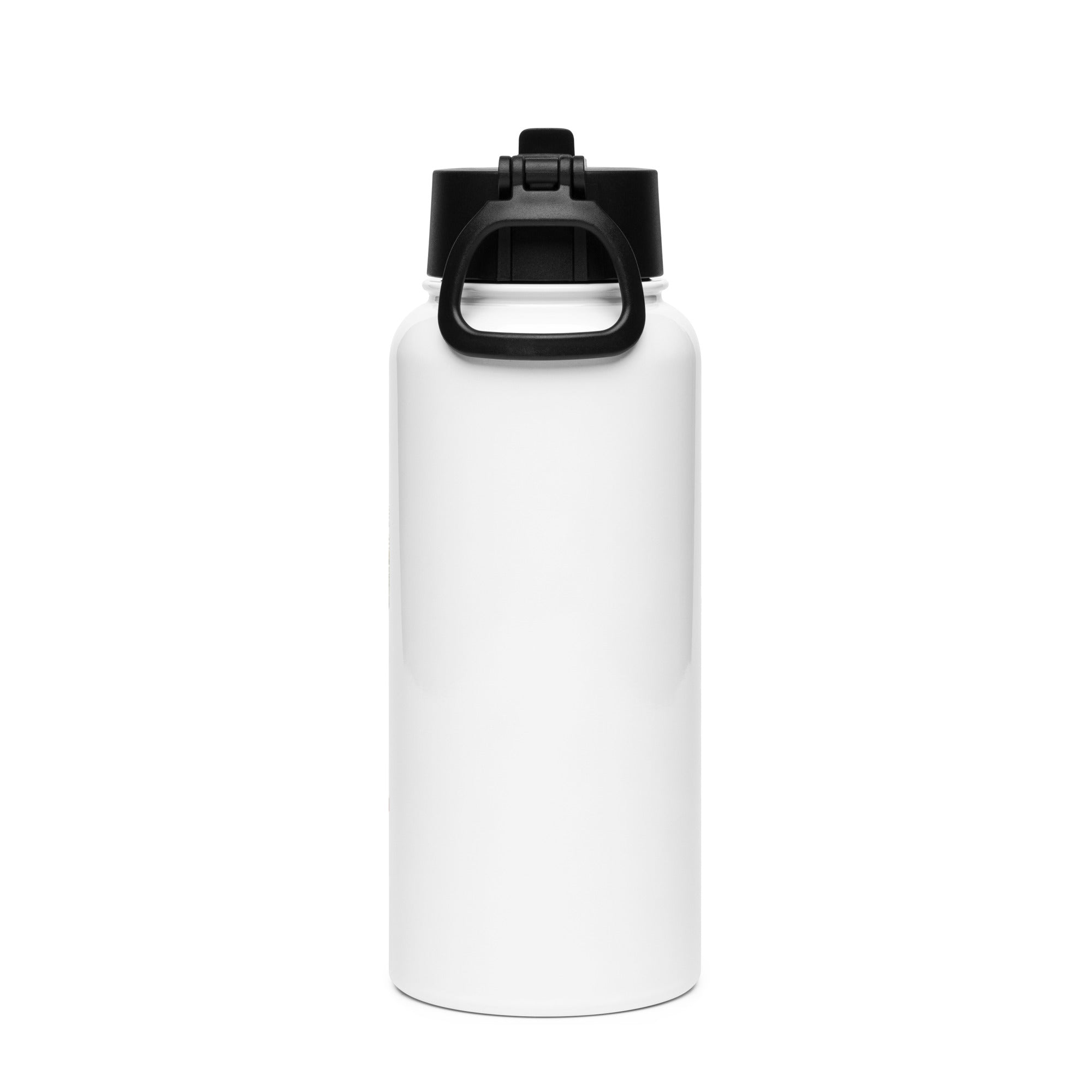 Liberty Golden Retrievers Stainless steel water bottle with a straw lid
