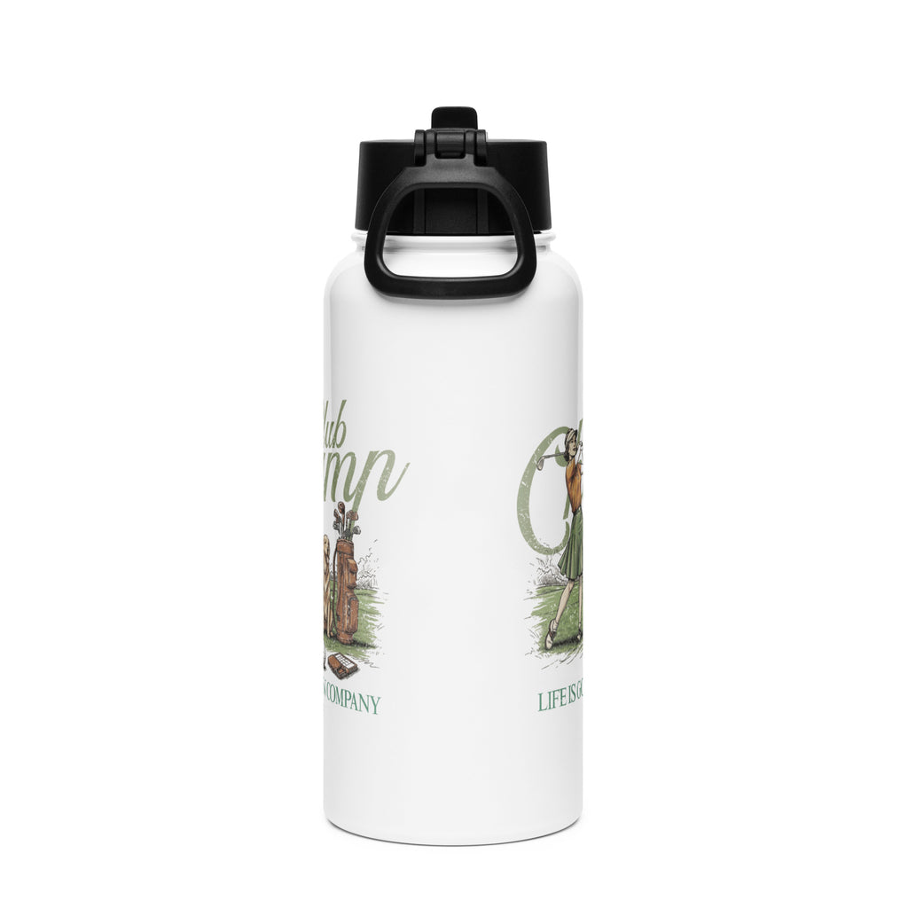 Club Champ Mother's Day Limited Edition Stainless steel water bottle with a straw lid