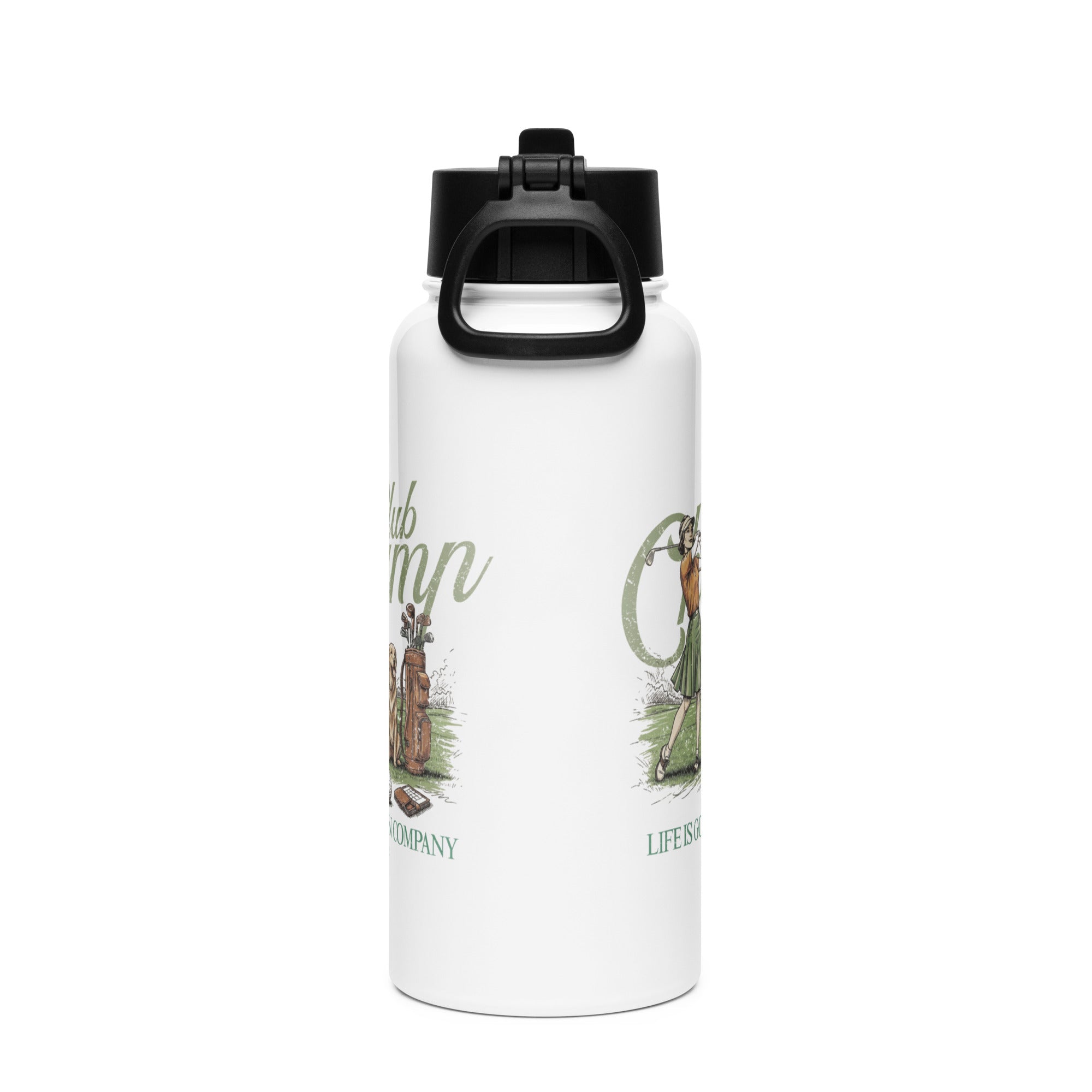 Club Champ Mother's Day Limited Edition Stainless steel water bottle with a straw lid