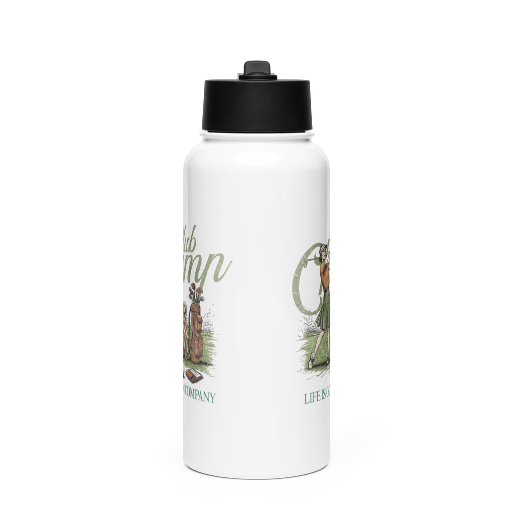 Club Champ Mother's Day Limited Edition Stainless steel water bottle with a straw lid